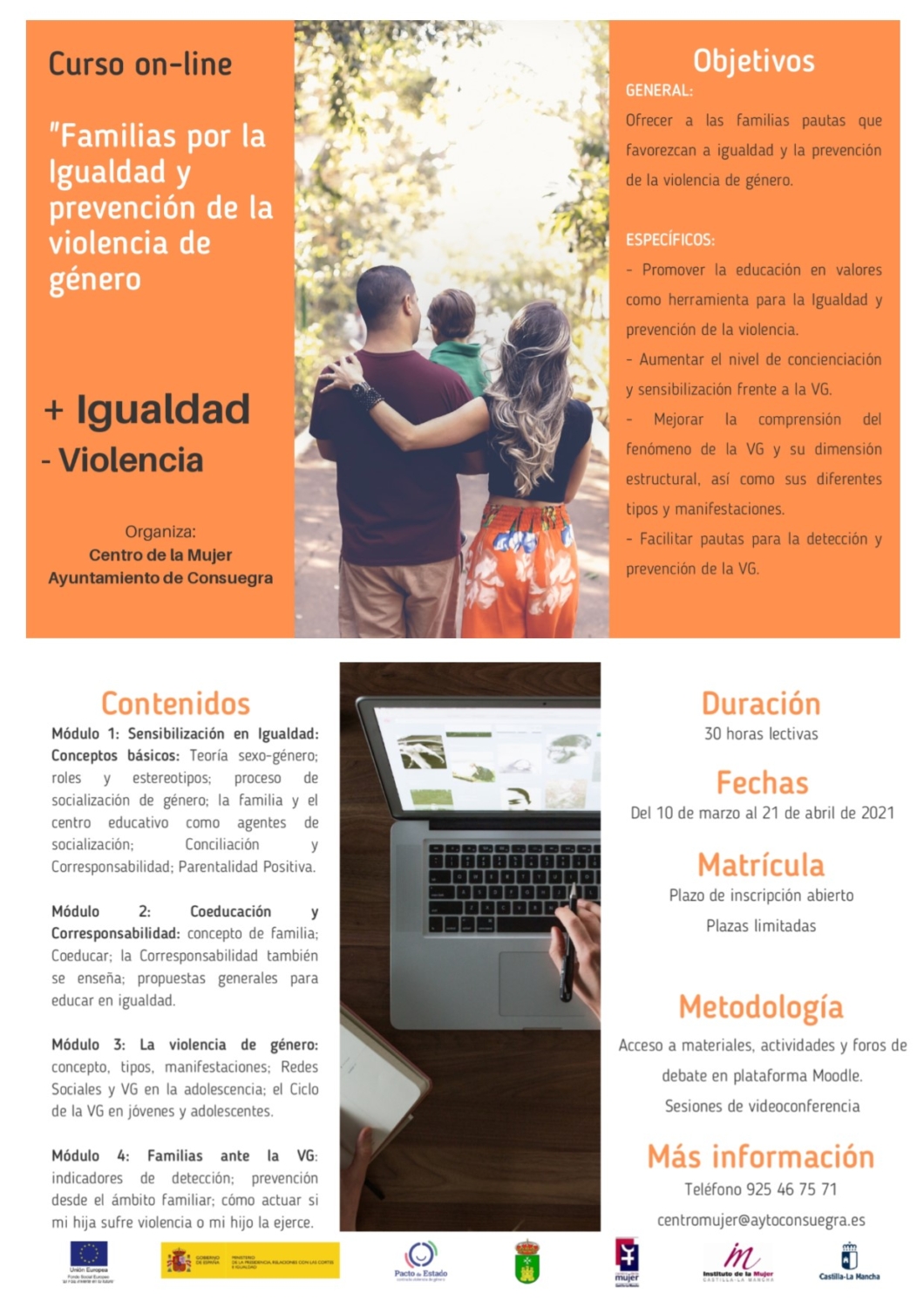 Cursos ONLINE gratuitos sobre igualdad y violencia de género ...