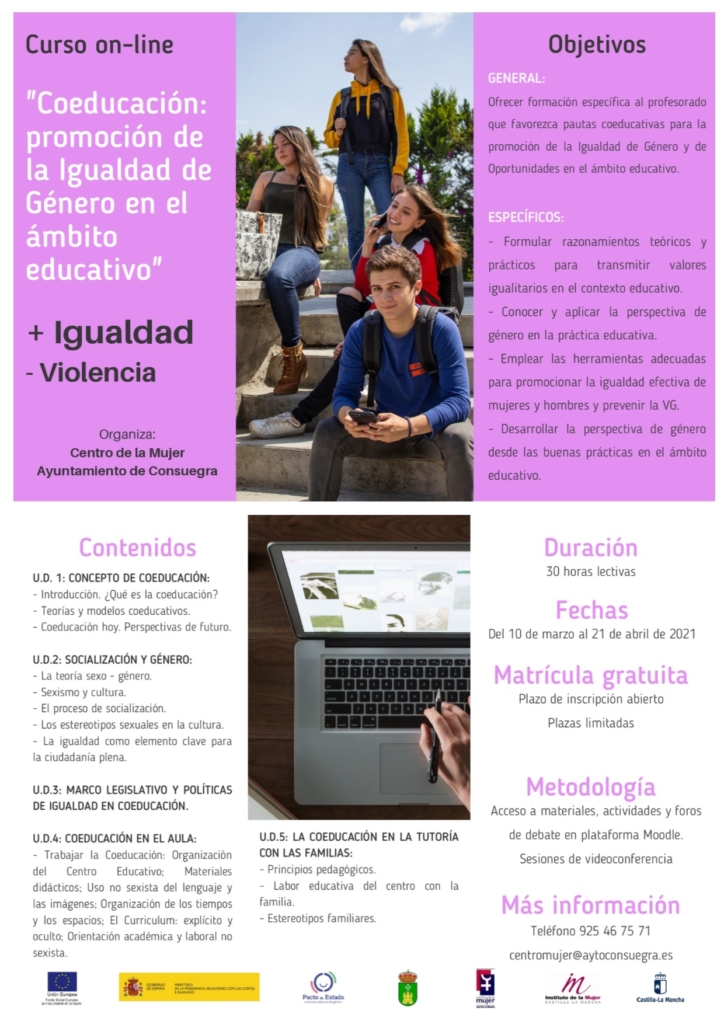 Cursos ONLINE gratuitos sobre igualdad y violencia de género ...