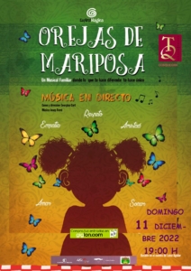 Musical infantil: Orejas de mariposa - Cultura Plasencia