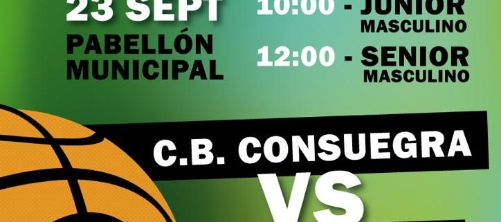 CB Consuegra vs CEI Toledo 23 septiembre 2023. Torneo Feria
