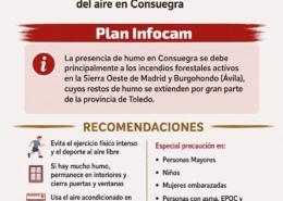 Aviso recomendaciones por humo incendios