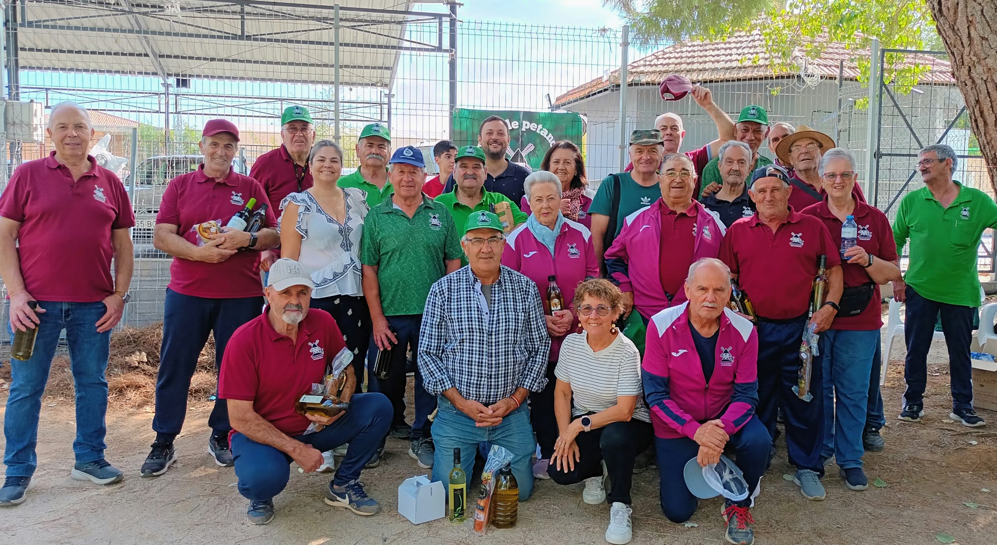 Petanque club hosts tournament during the rose of saffron festival in consuegra